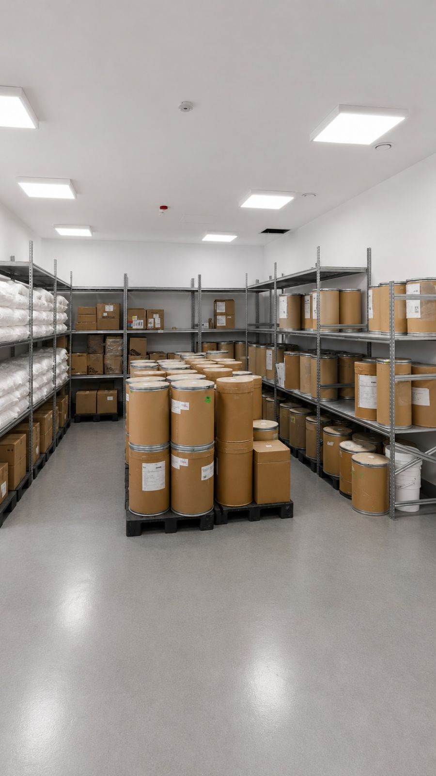 Raw-material storage